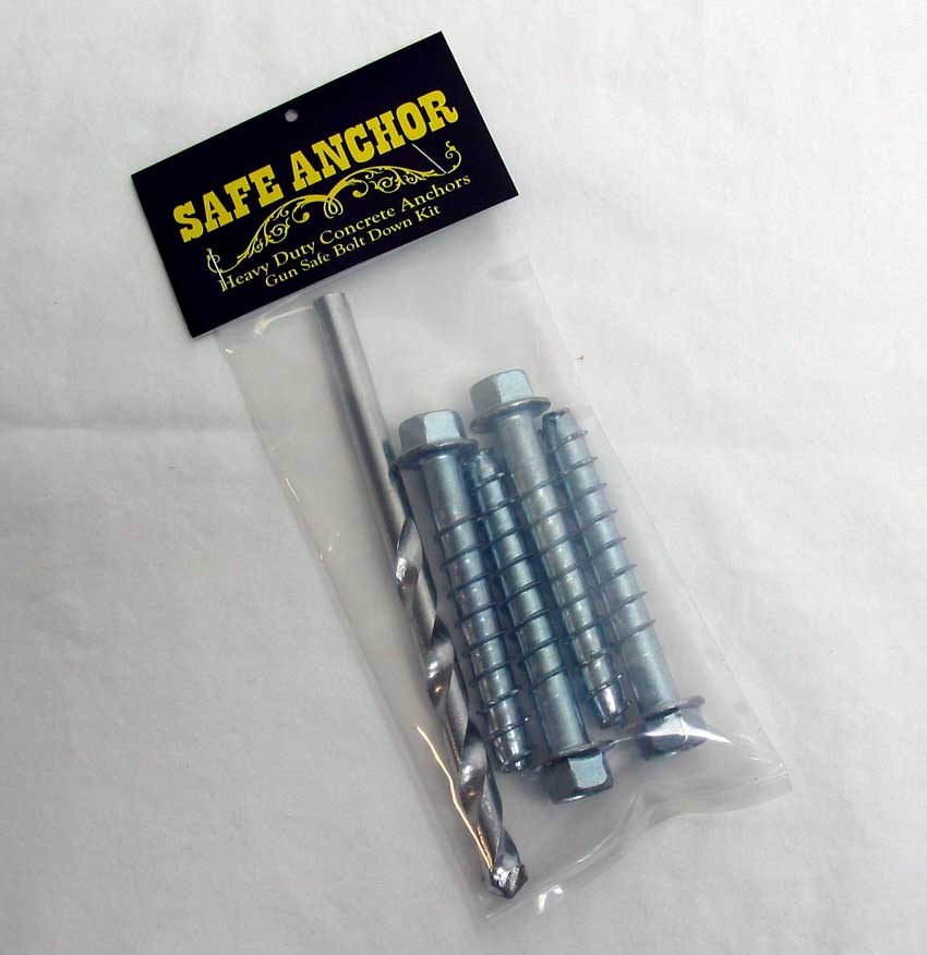 Complete Concrete Safe Anchor Kit
