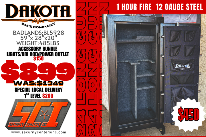 BadLands 5928 Safe-LOW STOCK