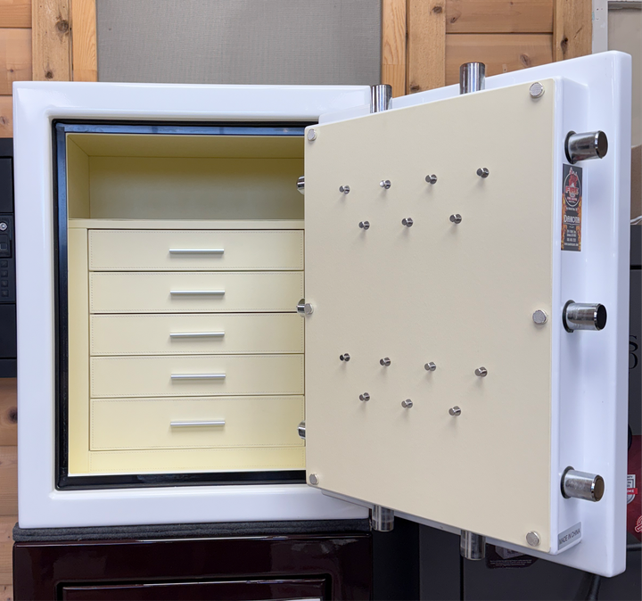 Dakota White Gloss 3024 Jewelry Safe